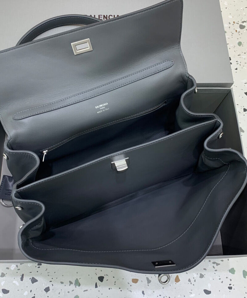 Balenciaga Rodeo Medium Handbag Gray
